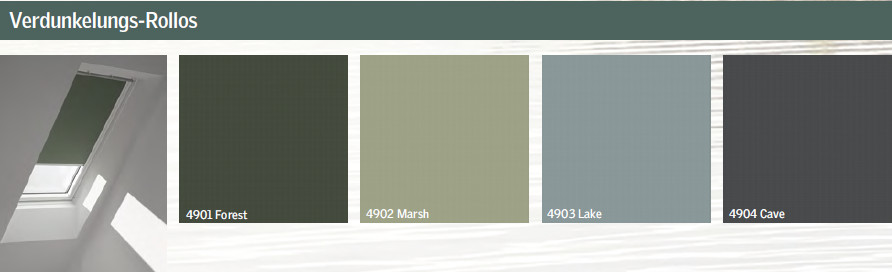 VELUX Verdunkelungsrollo DKY für Größe CK04