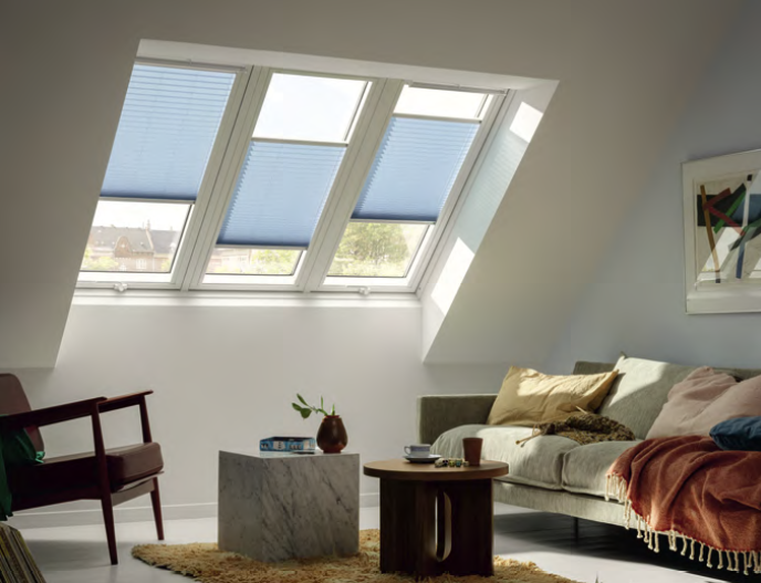 VELUX-Plissee FHL für Fenstergröße C04