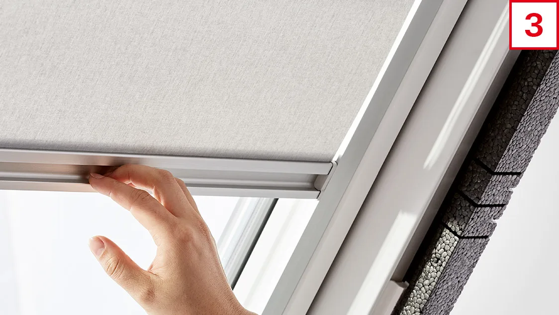 ROTO-Innenrollo Exclusiv für Fenstergröße 094/140 oder 09/14