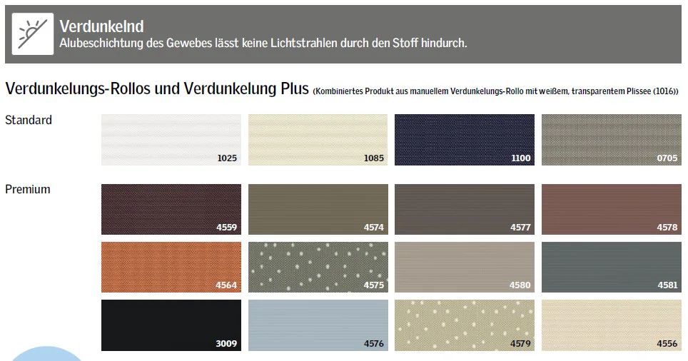 VELUX-Verdunkelungsrollo DG für Fenstergröße VL 085