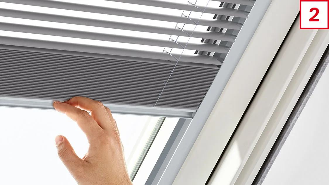 ROTO-Jalousette für Fenstergröße 074/140 oder 07/14